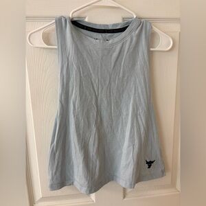 Under Armour Bull‎ Women's Light Blue Tank Top-5/$25